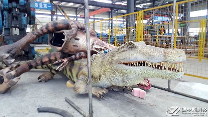 鳄鱼vs霸王龙