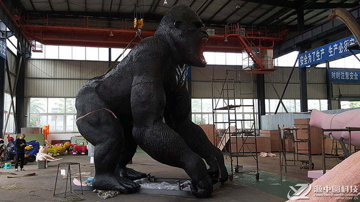 大猩猩雕塑制作