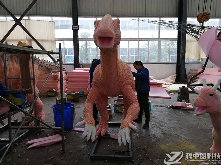 仿真恐龙 副龙栉龙 恐龙工厂 恐龙模型定制