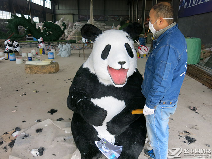 仿真熊猫制作
