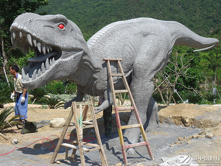 水泥恐龙霸王龙雕塑