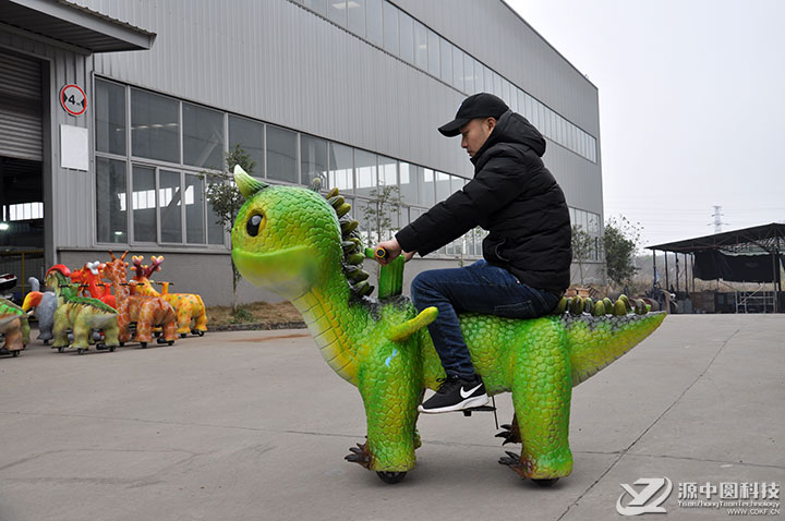 双头龙恐龙车 恐龙骑乘车 恐龙电动车 恐龙车