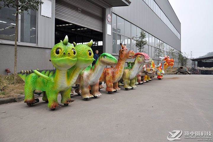 恐龙小车 电动恐龙车 恐龙电动车 二维码恐龙车 恐龙小车 小孩骑的恐龙
