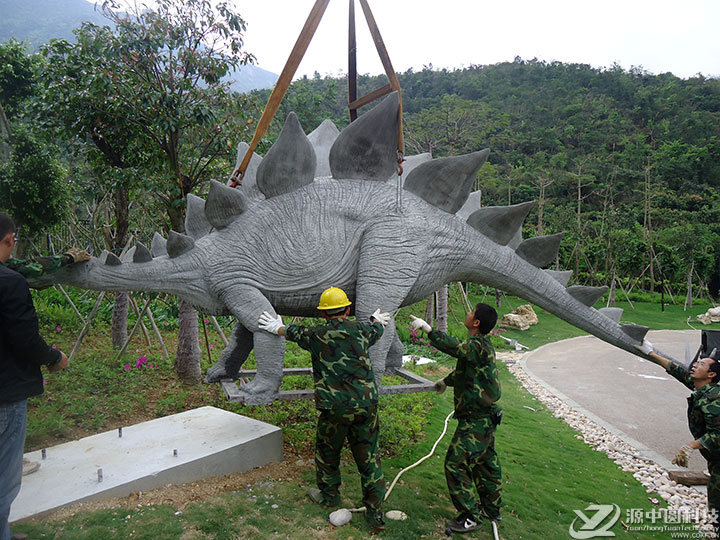 GRC恐龙雕塑 水泥恐龙雕塑 恐龙模型雕塑