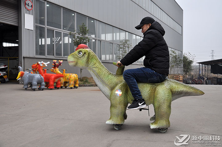 超市可以骑的恐龙