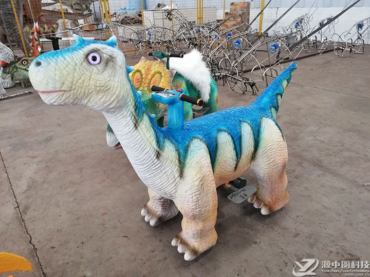 二维码恐龙车  恐龙电动车 恐龙小车 恐龙电瓶车