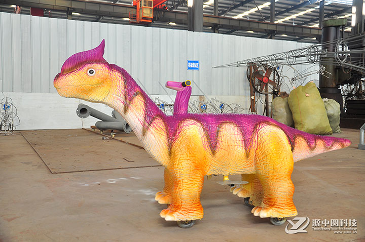 仿真恐龙车 二维码恐龙车 恐龙电动车 恐龙小车 