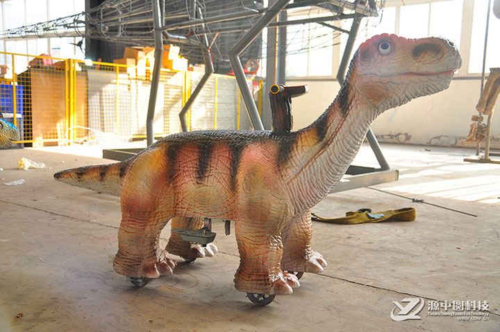 二维码恐龙车流行款 可以微信支付的恐龙车 二维码恐龙车