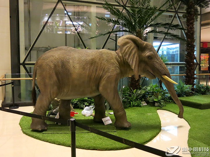 仿真大象模型 会动的大象模型 大象机模定制厂家 