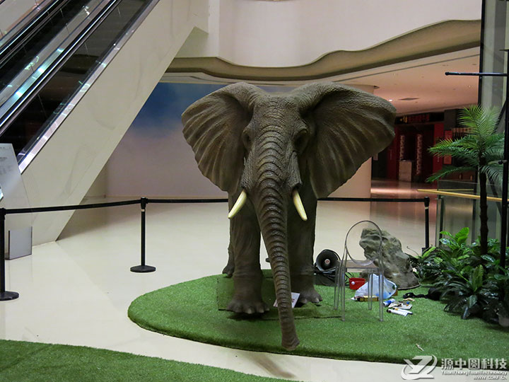 仿真大象模型 会动的大象模型 大象机模定制厂家 