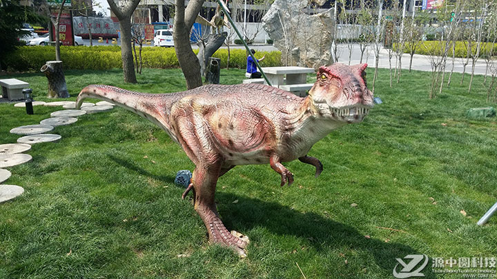 玻璃钢恐龙雕塑 恐龙雕塑模型  霸王龙模型雕塑