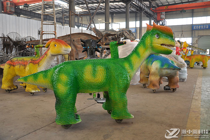 二维码恐龙车 恐龙电动车 可以微信支付的恐龙车 