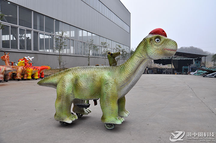 二维码恐龙车 恐龙电动车 可以微信支付的恐龙车