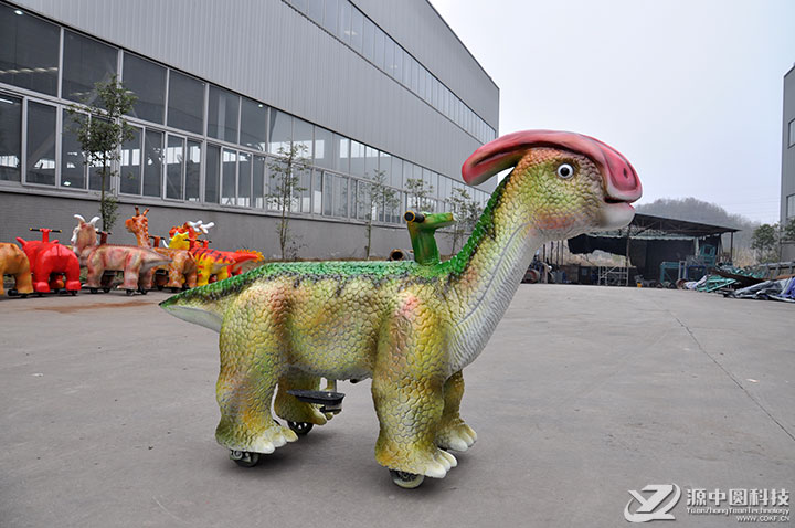 二维码恐龙车 恐龙电动车 可以微信支付的恐龙车