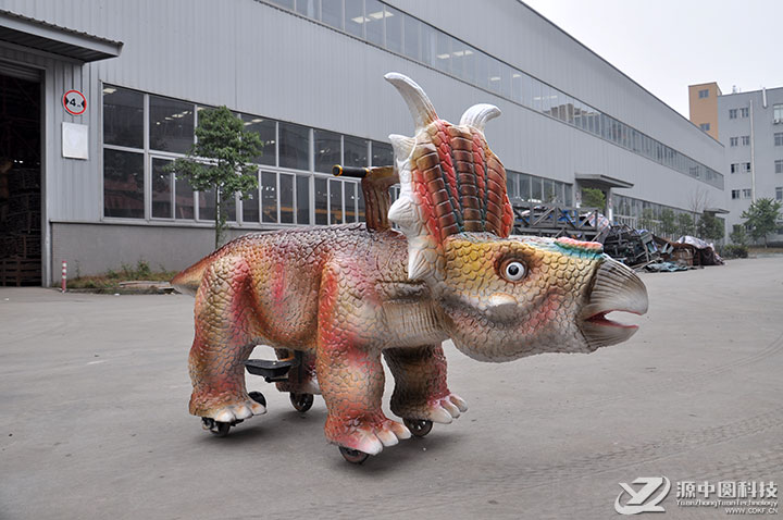 二维码恐龙车 恐龙电动车 恐龙小车 恐龙车生产厂家