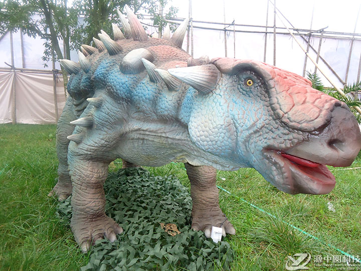 仿真甲龙雕塑 仿真恐龙模型  恐龙模型制作工厂 仿真恐龙模型厂家