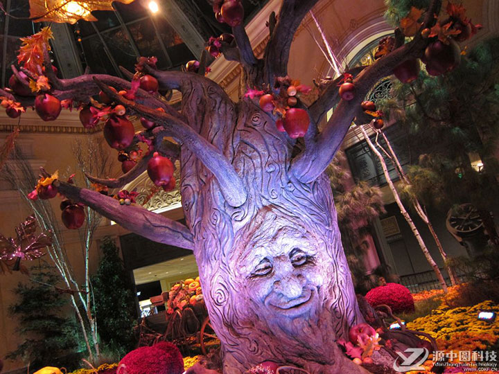 仿真童话树机模 童话树模型 童话树  大型童话树