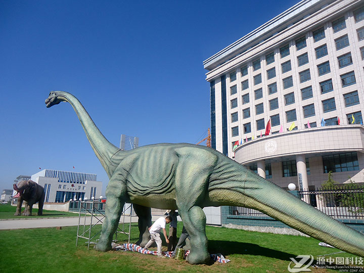 大型仿真恐龙 大型仿真腕龙  仿真恐龙制作专业厂家 仿真恐龙厂家 如何定制恐龙机模