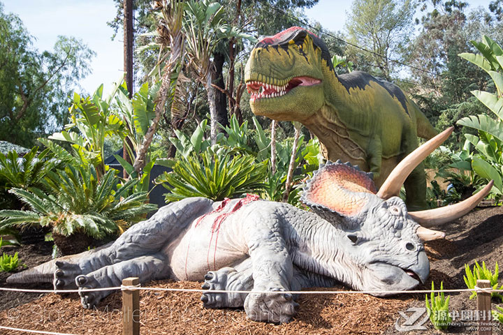 仿真恐龙雕塑打造 自然风景区恐龙雕塑模型  恐龙雕塑制作公司