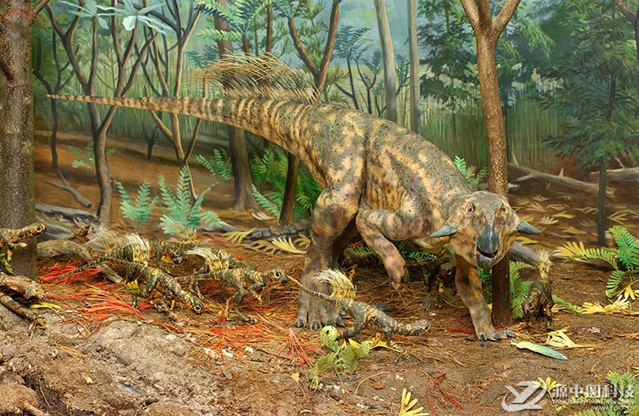 博物馆恐龙机模 精品恐龙雕塑模型 高端恐龙模型定制