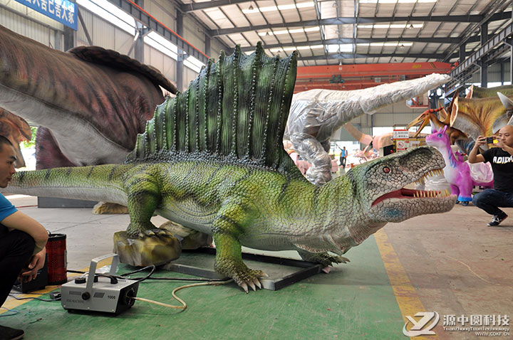 仿真异齿龙机模 仿真恐龙模型 定制恐龙机模