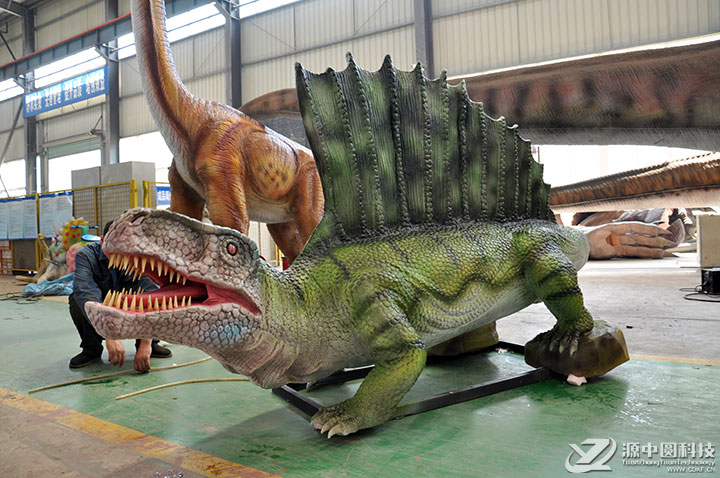 仿真异齿龙机模 仿真恐龙模型 定制恐龙机模