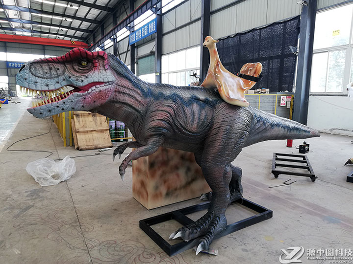 骑乘摇摆恐龙 电动恐龙 恐龙模型定制 