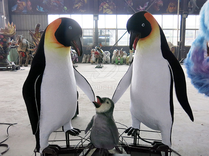 电动企鹅机模制作