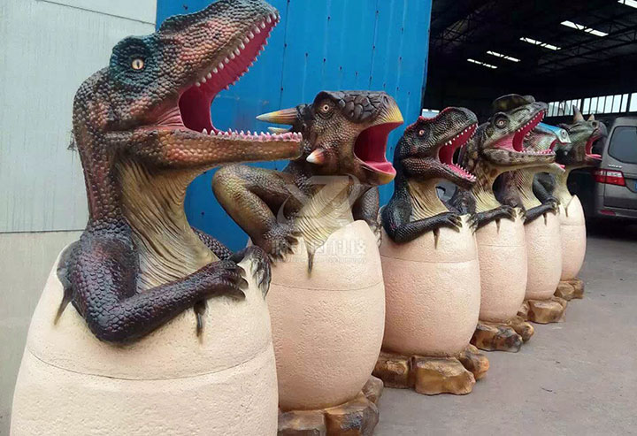 恐龙垃圾桶