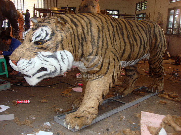 仿真老虎雕塑，老虎模型，老虎雕像