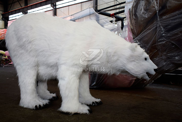 北极熊皮套，北极熊道具，北极熊装扮道具